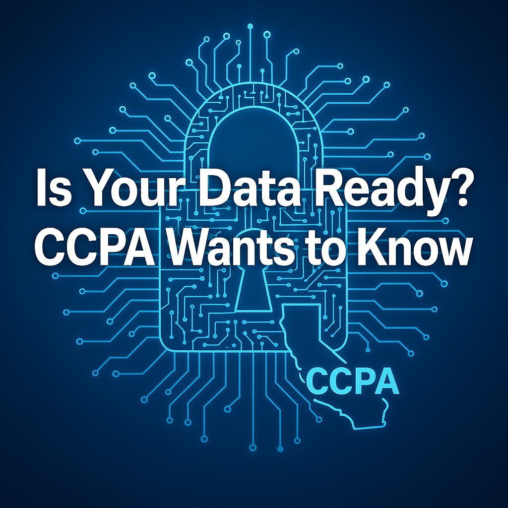 Illustration of CCPA compliance solutions protecting personal data
