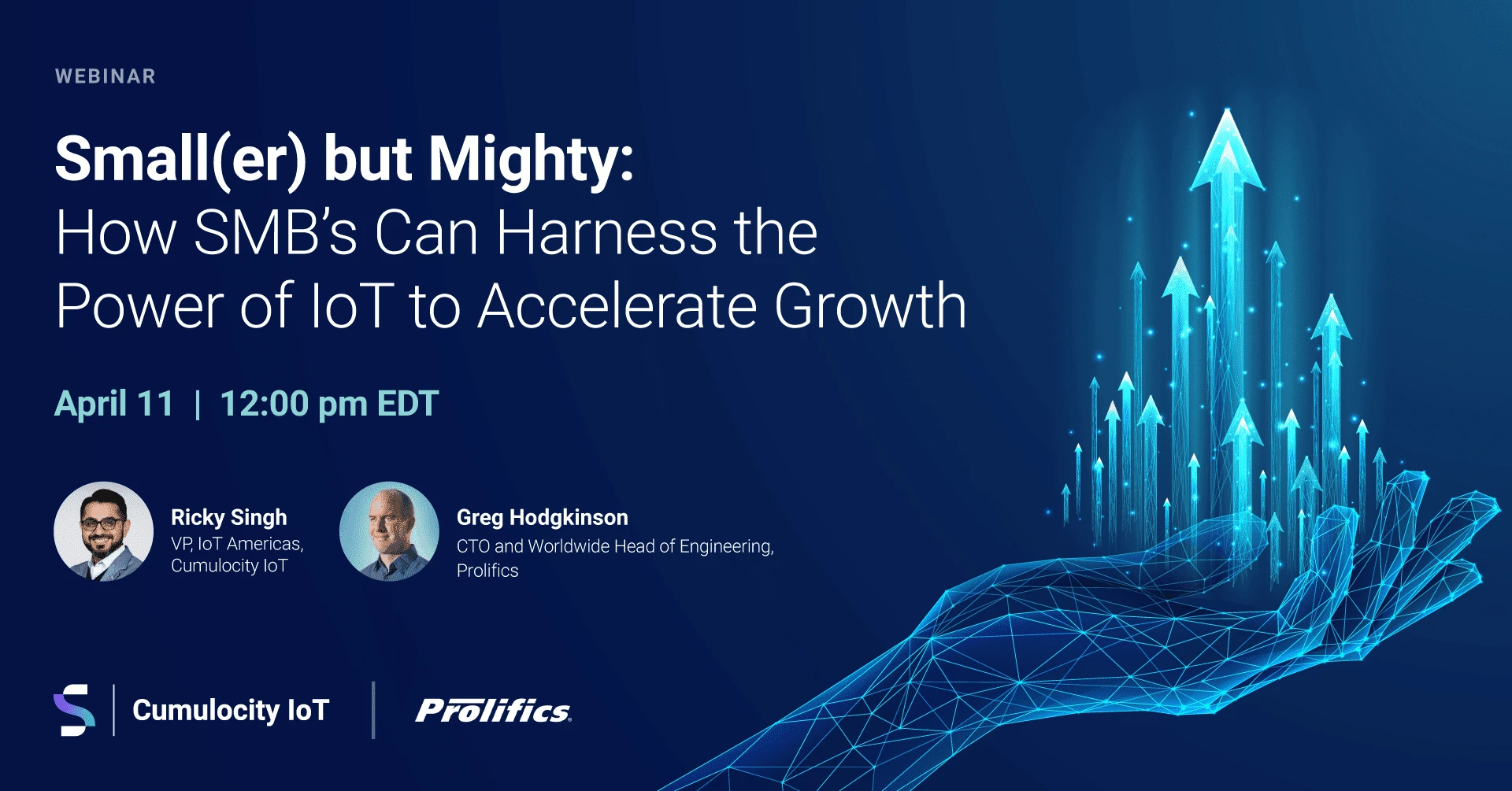 Ricky is Cumulocity’s (Software AG) VP of IoT.