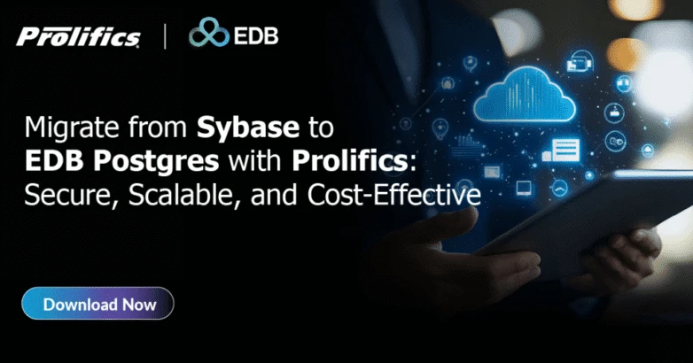 Sybase to PostgreSQL migration process.