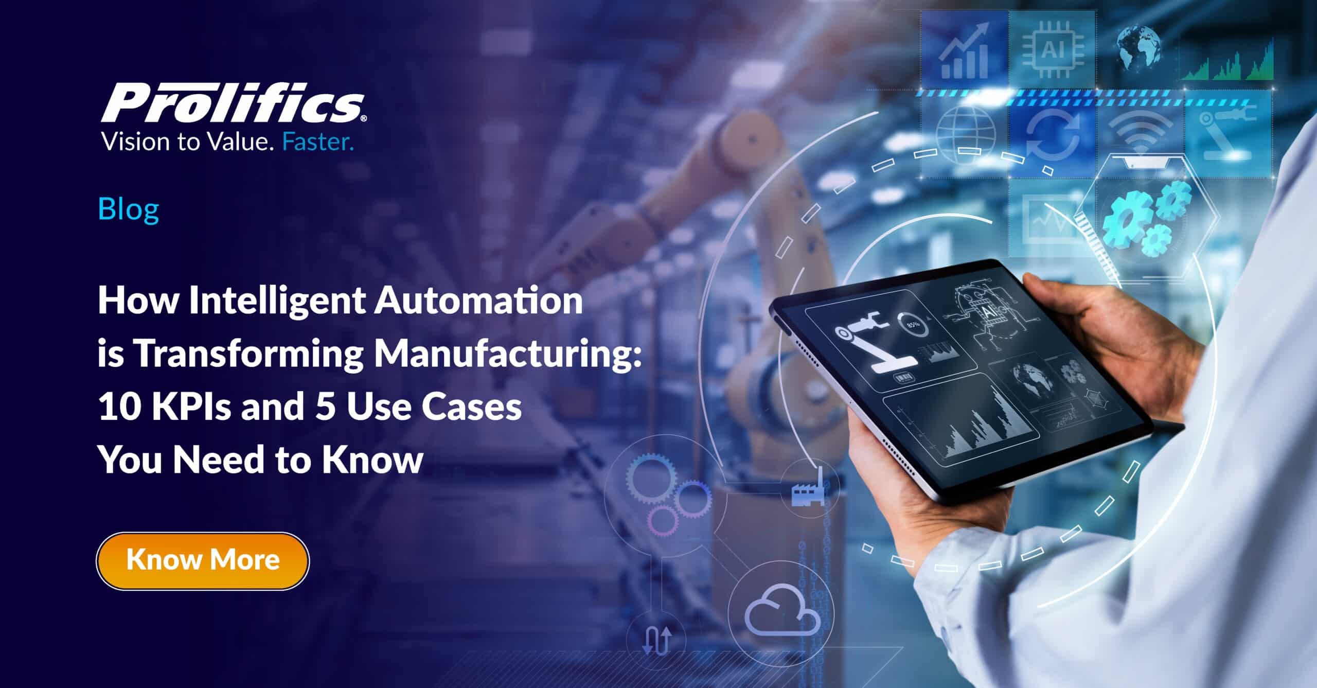 Intelligent automation in manufacturing