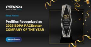 Prolifics Wins BDPA PACEsetter Company of the Year 2025