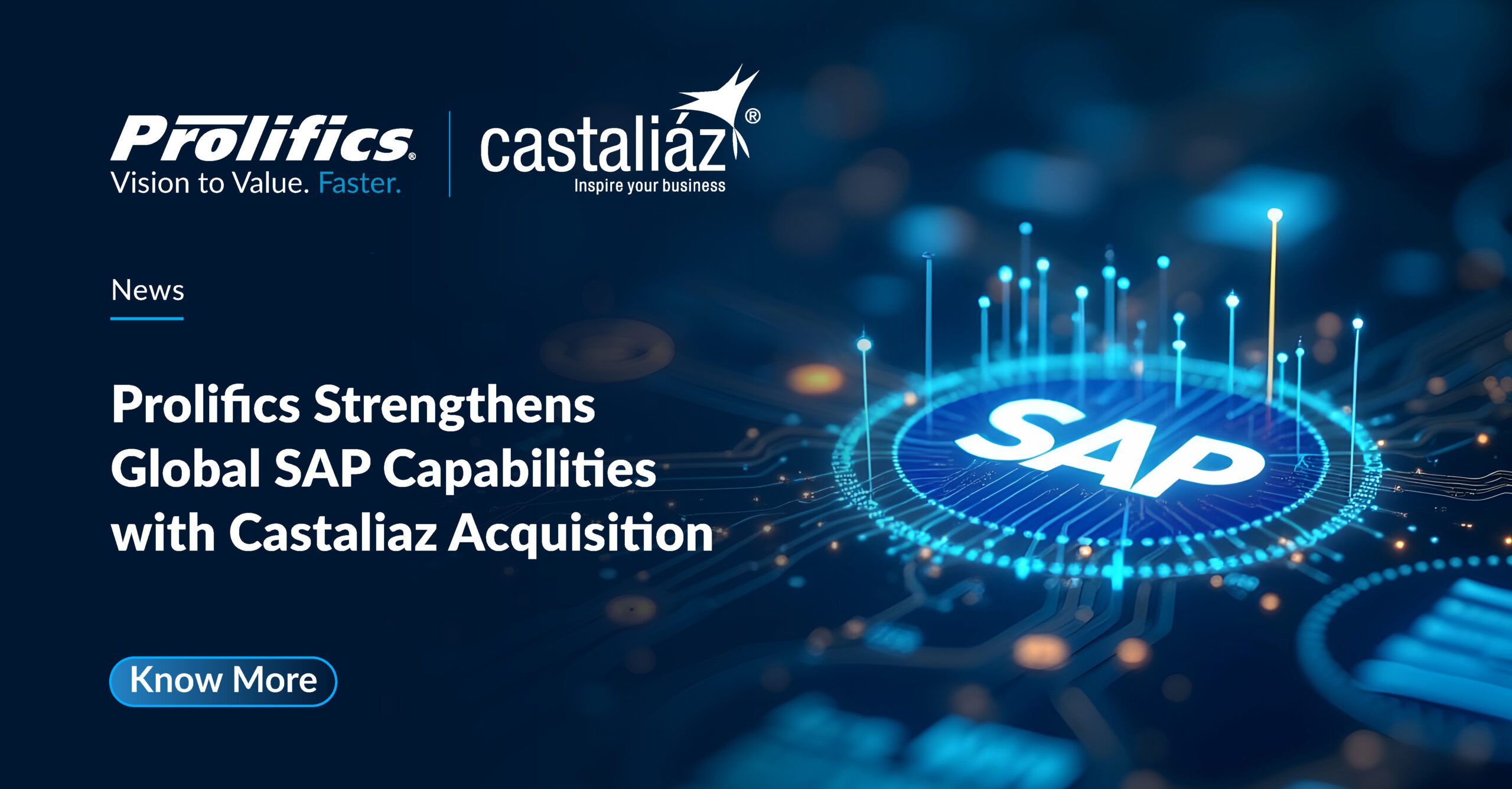 Prolifics Strengthens Global SAP Capabilities with Castaliaz Acquisition