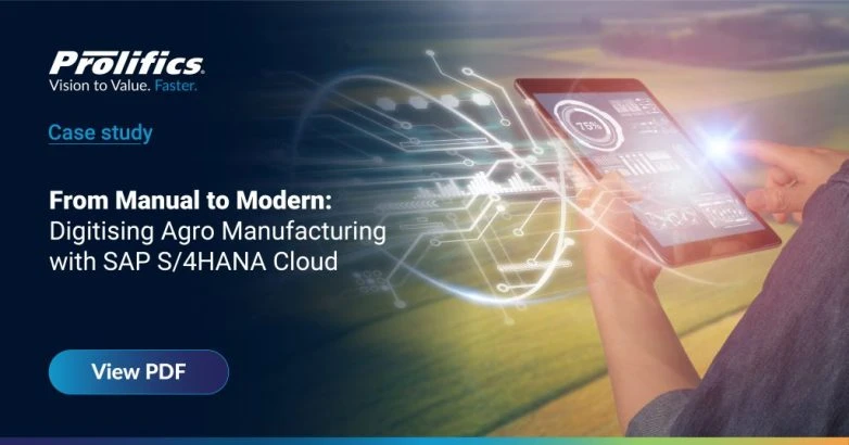 From Manual to Modern with SAP S/4HANA Cloud