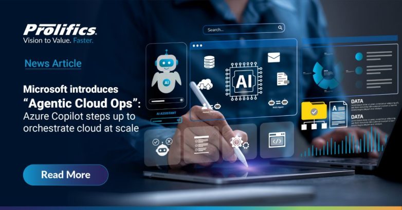 Microsoft Azure Copilot showcasing Agentic Cloud Ops AI-driven automation