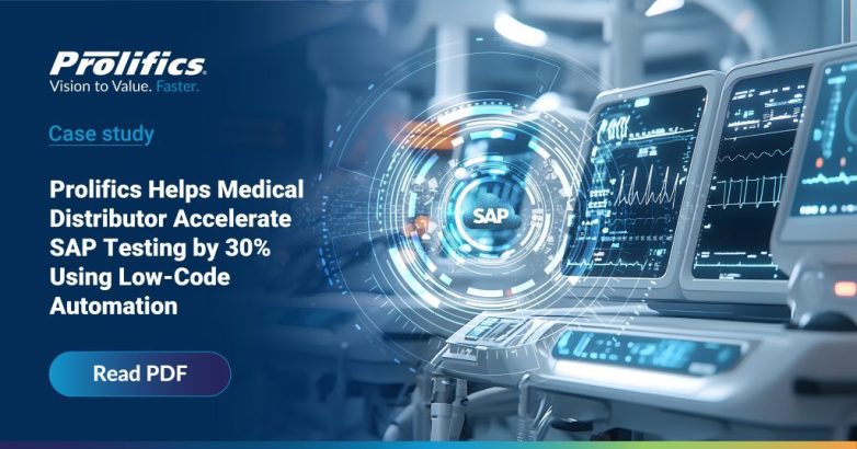 Healthcare distributor accelerating efficiency with low-code SAP test automation using Tricentis Tosca