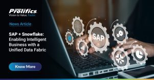 SAP + Snowflake Enabling Intelligent Business with a Unified Data Fabric SAP Snowflake unified data fabric enabling real-time analytics and seamless data flow