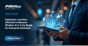 Enterprise AI readiness benchmark showing how Databricks OfficeQA evaluates AI decision accuracy using real business documents