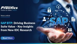 SAP BTP benefits dashboard showing automation, integration, and enterprise productivity improvements