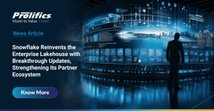 Snowflake enterprise lakehouse architecture enabling AI-ready data governance and real-time analytics