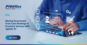 Agentic AI in government transforming case management by moving public agencies from reactive backlogs to proactive, AI-powered citizen services