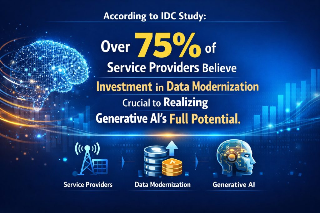 Data modernization for AI enabling generative AI adoption with enterprise data modernization insights and IDC statistics