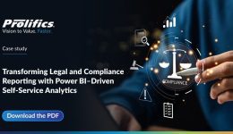 Power BI self-service analytics dashboard for legal and compliance reporting