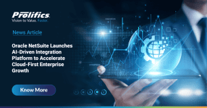 NetSuite Integration Platform enabling AI-driven enterprise cloud integration and digital transformation