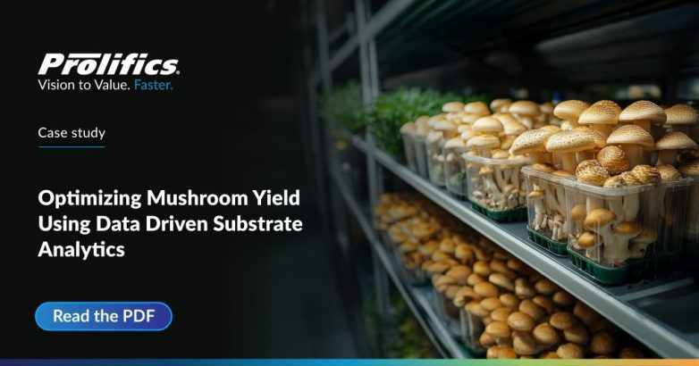 mushroom substrate analytics and yield optimization
