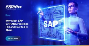 SAP S/4HANA data pipeline failure showing delayed go-lives, increased costs, inconsistent data, and loss of trust in migration projects