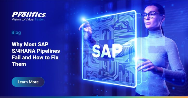 SAP S/4HANA data pipeline failure showing delayed go-lives, increased costs, inconsistent data, and loss of trust in migration projects