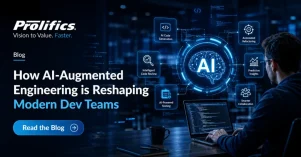 How AI-Augmented Engineering Is Reshaping Modern Dev Teams in 2026 AI-augmented engineering reshaping modern dev teams — Prolifics blog on AI coding tools, intelligent code review, automated refactoring, and AI-powered testing for enterprise software development