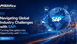 SAP digital transformation for navigating global industry challenges with Prolifics