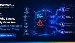hidden cost of legacy systems including high maintenance costs, low agility, security risks, scalability challenges, and missed business opportunities