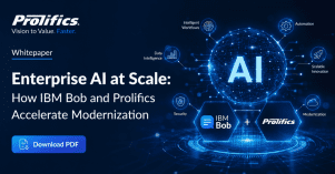Enterprise AI at scale with IBM Bob and Prolifics modernization platform