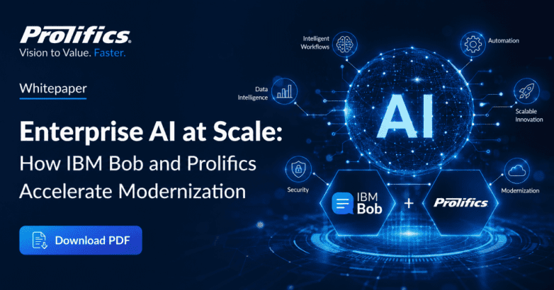 Enterprise AI at scale with IBM Bob and Prolifics modernization platform
