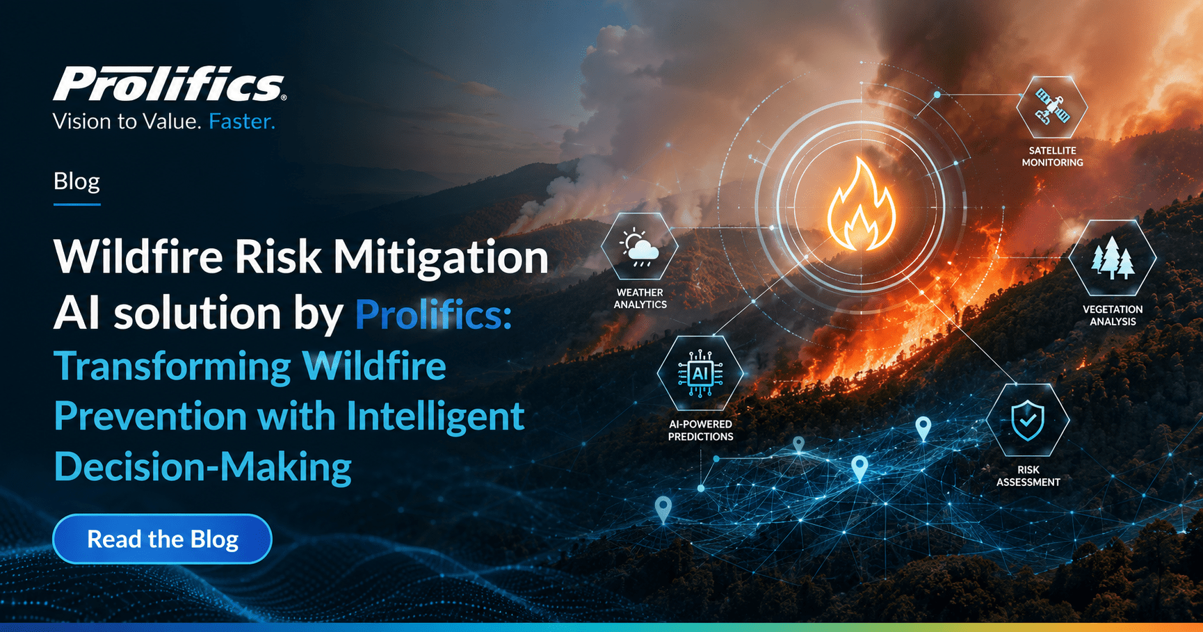 Wildfire Risk Mitigation AI solution by Prolifics: Transforming Wildfire Prevention with Intelligent Decision-Making